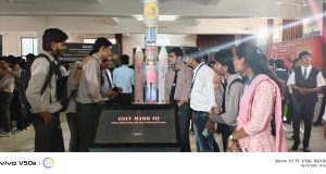 STUDENTS AT ISRO WORKSHOP