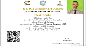 Certification Through IIT Kanppur